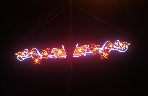 Đèn led trang trí đường phố tại Bắc Ninh
